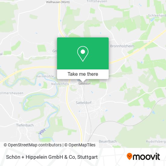 Schön + Hippelein GmbH & Co map