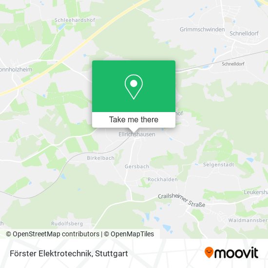 Förster Elektrotechnik map