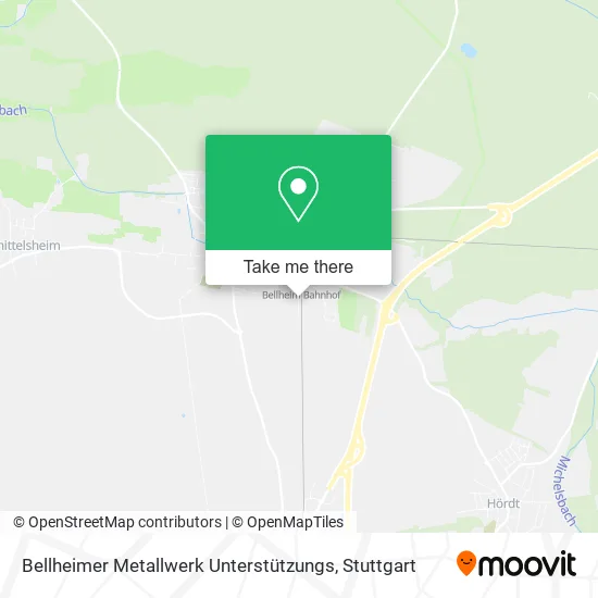 Карта Bellheimer Metallwerk Unterstützungs