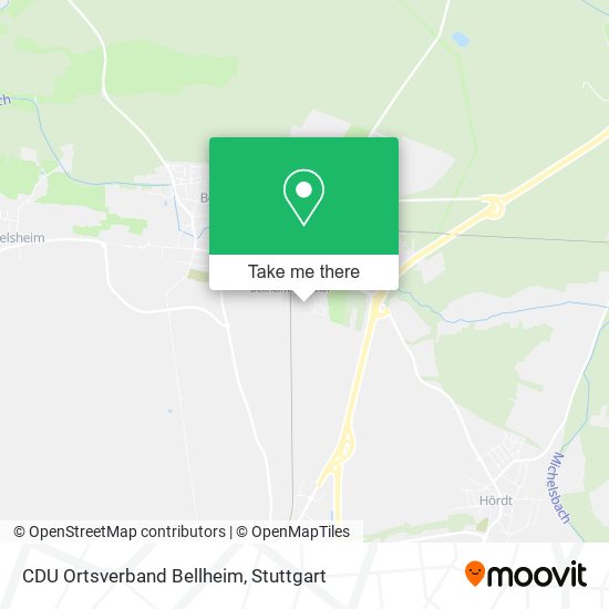 Карта CDU Ortsverband Bellheim