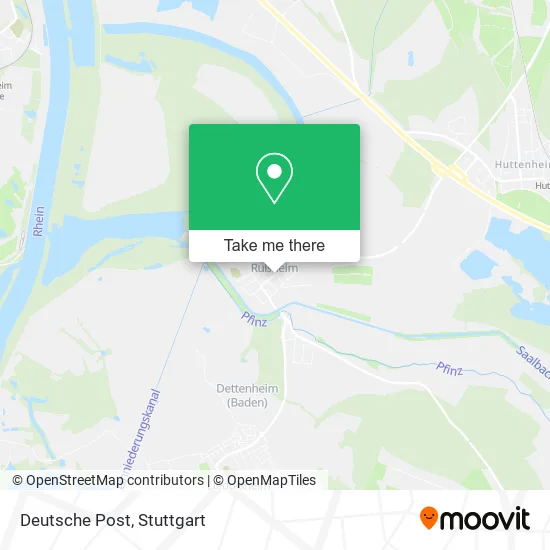 Карта Deutsche Post