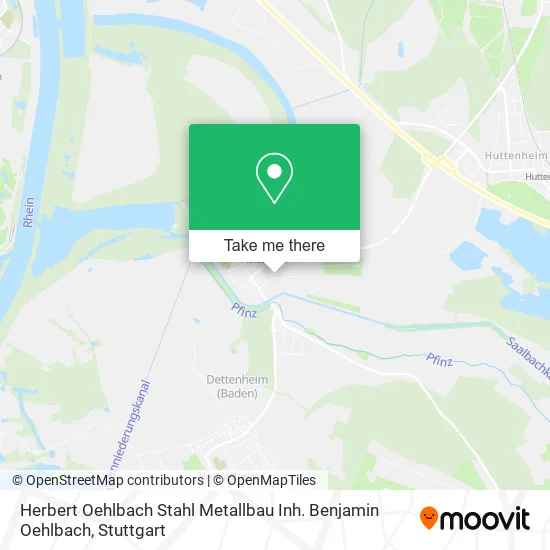 Карта Herbert Oehlbach Stahl Metallbau Inh. Benjamin Oehlbach