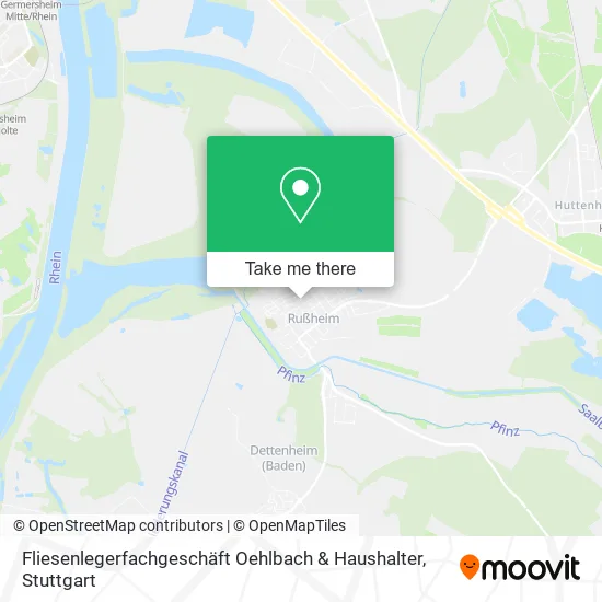 Карта Fliesenlegerfachgeschäft Oehlbach & Haushalter