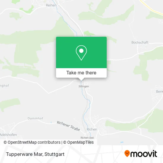 Карта Tupperware Mar