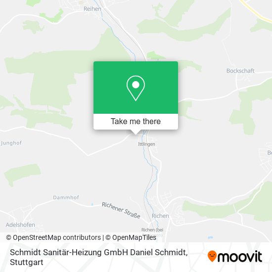 Карта Schmidt Sanitär-Heizung GmbH Daniel Schmidt