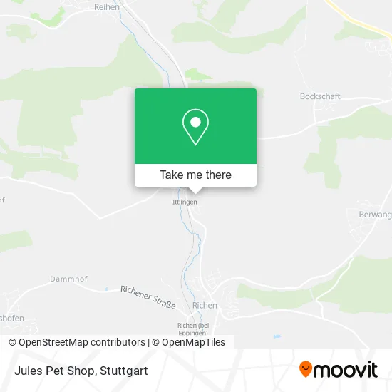 Карта Jules Pet Shop