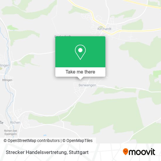 Карта Strecker Handelsvertretung