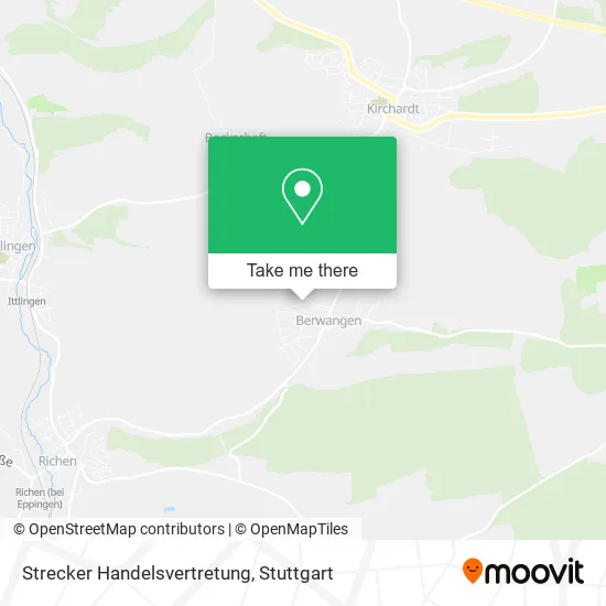 Карта Strecker Handelsvertretung
