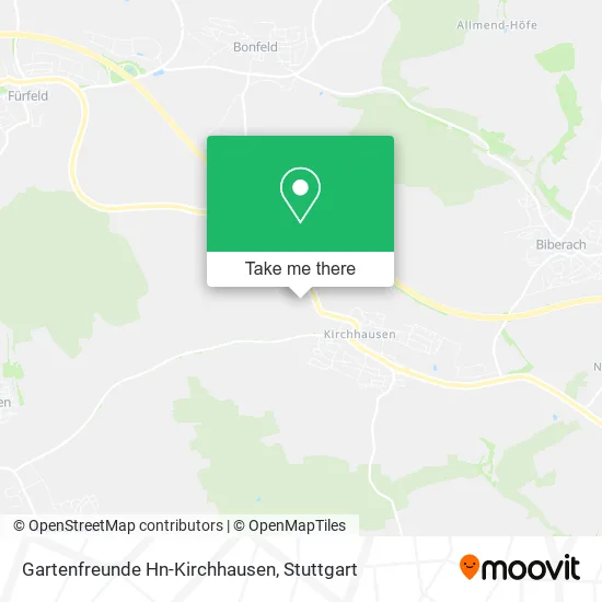 Карта Gartenfreunde Hn-Kirchhausen