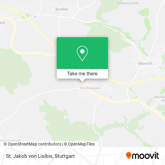 St. Jakob von Lisibis map