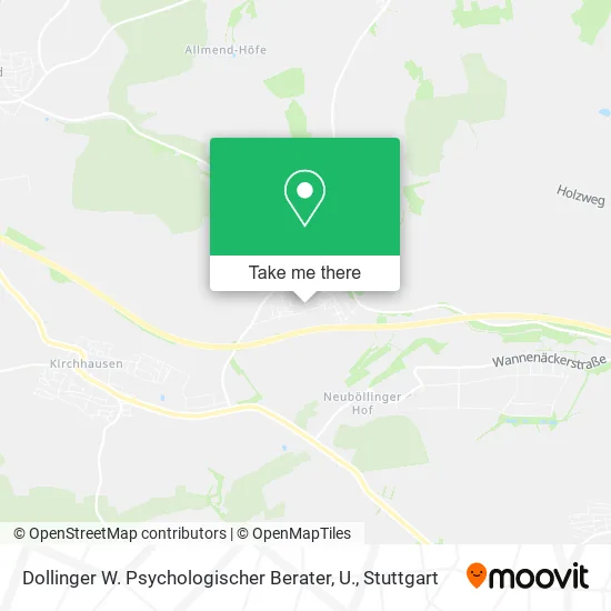 Карта Dollinger W. Psychologischer Berater, U.