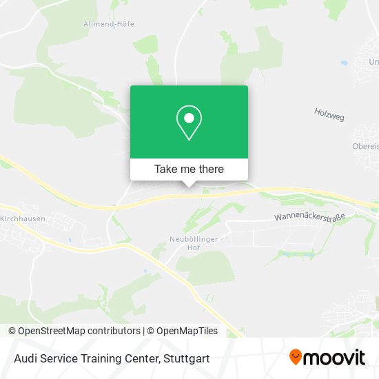 Карта Audi Service Training Center
