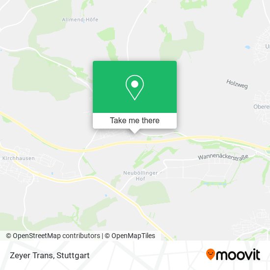 Карта Zeyer Trans