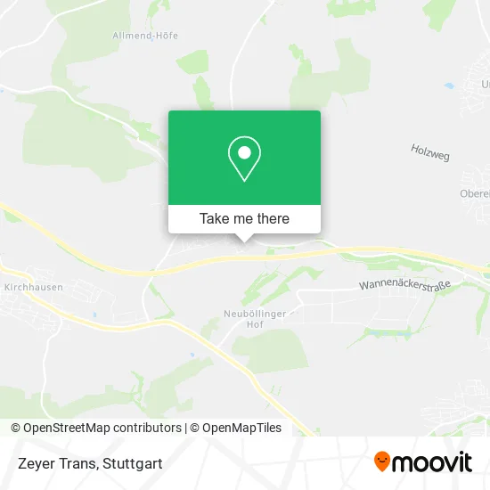 Карта Zeyer Trans