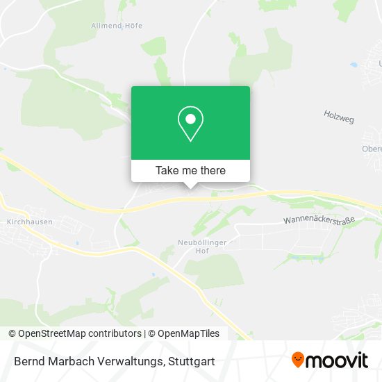 Bernd Marbach Verwaltungs map