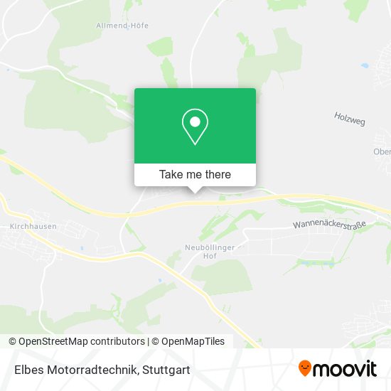 Elbes Motorradtechnik map