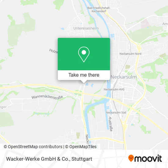 Карта Wacker-Werke GmbH & Co.