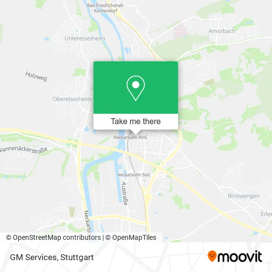 Карта GM Services