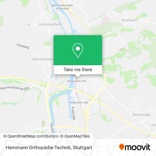 Hemmann Orthopädie-Technik map