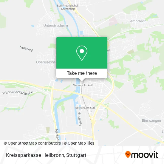 Карта Kreissparkasse Heilbronn