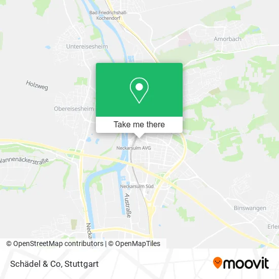 Карта Schädel & Co