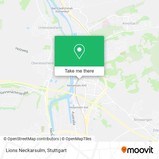 Карта Lions Neckarsulm