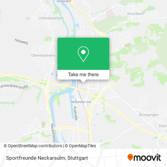 Карта Sportfreunde Neckarsulm