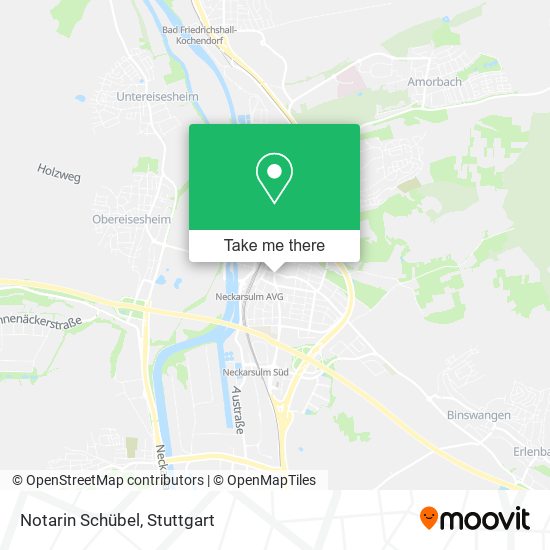 Notarin Schübel map
