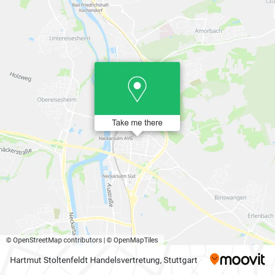Карта Hartmut Stoltenfeldt Handelsvertretung