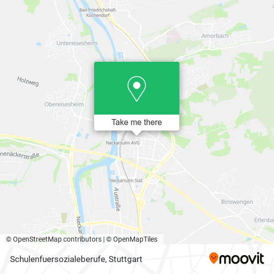 Карта Schulenfuersozialeberufe