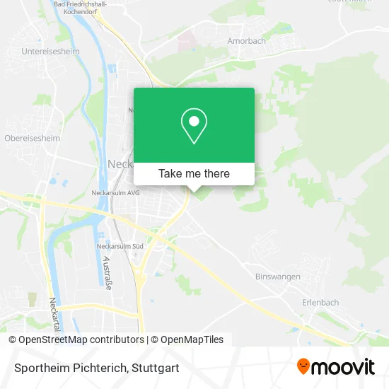 Карта Sportheim Pichterich