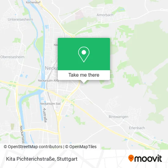 Карта Kita Pichterichstraße