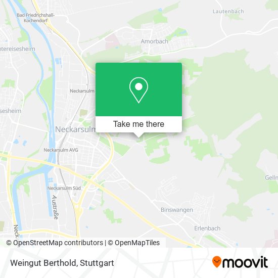 Weingut Berthold map