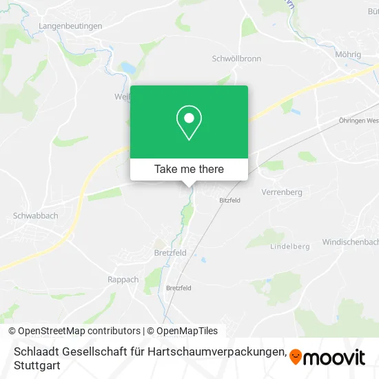 Карта Schlaadt Gesellschaft für Hartschaumverpackungen