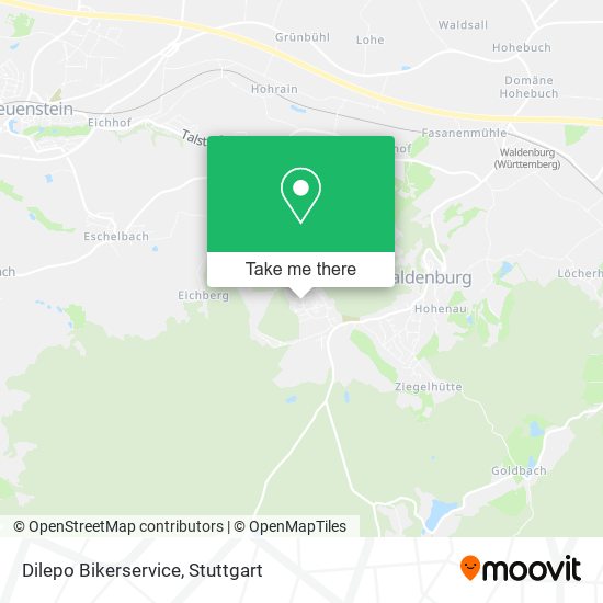 Dilepo Bikerservice map