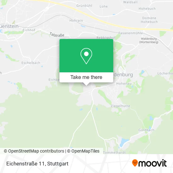 Карта Eichenstraße 11