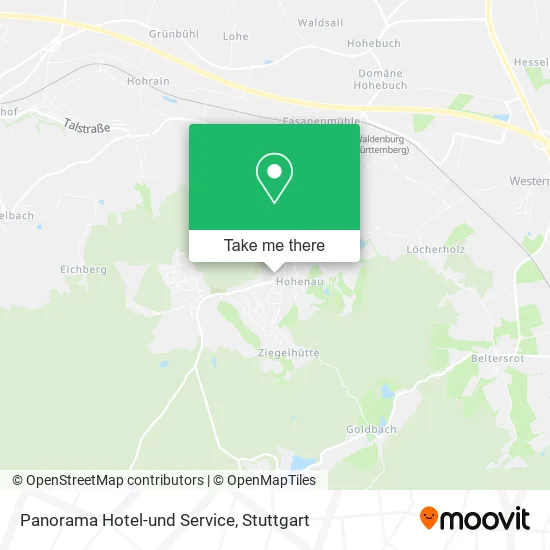 Карта Panorama Hotel-und Service