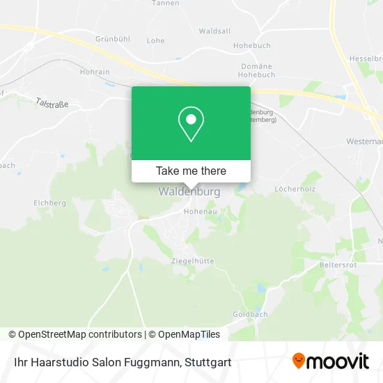 Карта Ihr Haarstudio Salon Fuggmann