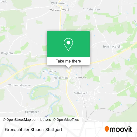 Карта Gronachtaler Stuben