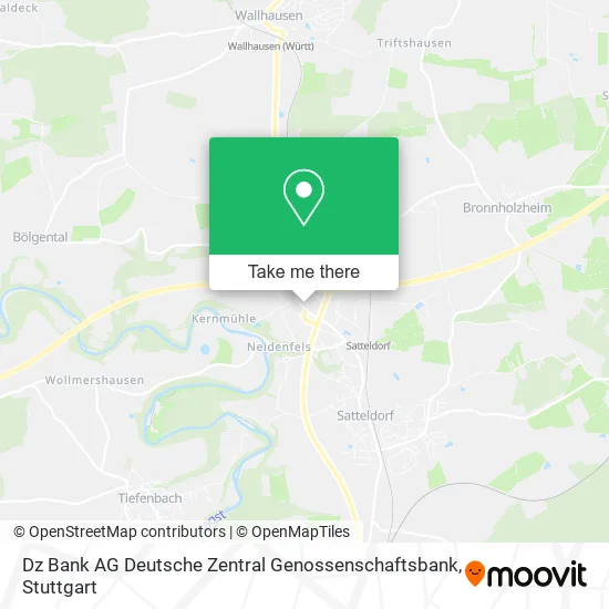 Карта Dz Bank AG Deutsche Zentral Genossenschaftsbank