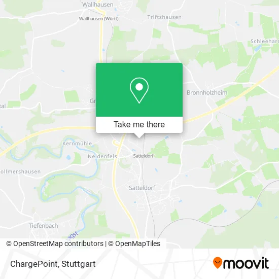 Карта ChargePoint
