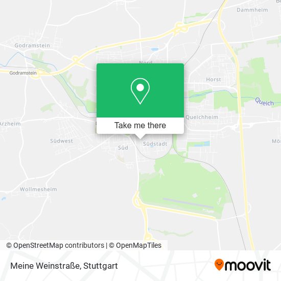 Карта Meine Weinstraße