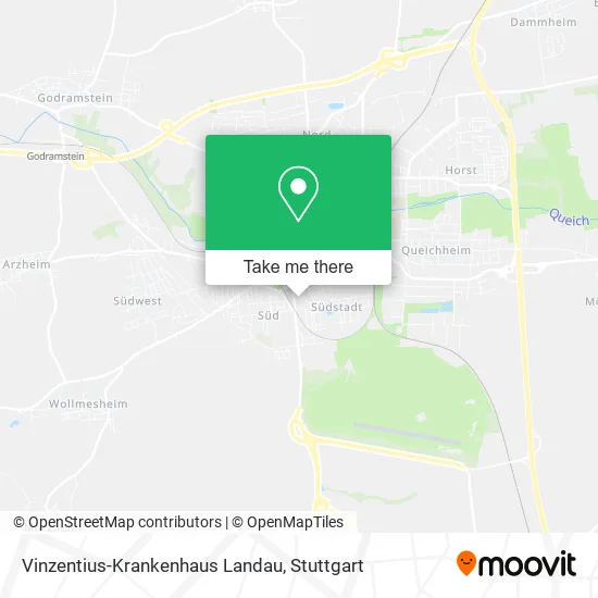 Карта Vinzentius-Krankenhaus Landau