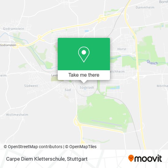 Carpe Diem Kletterschule map