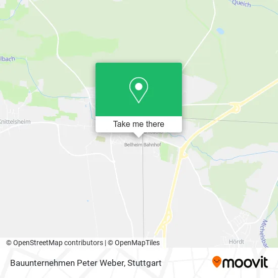 Карта Bauunternehmen Peter Weber