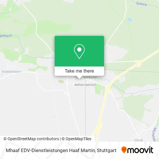 Карта Mhaaf EDV-Dienstleistungen Haaf Martin