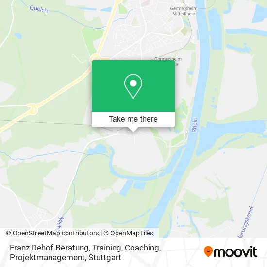 Карта Franz Dehof Beratung, Training, Coaching, Projektmanagement