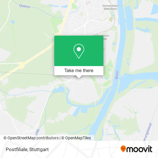 Карта Postfiliale