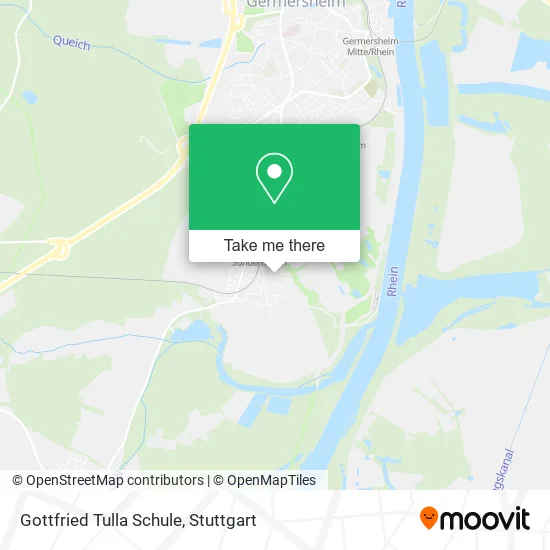 Карта Gottfried Tulla Schule