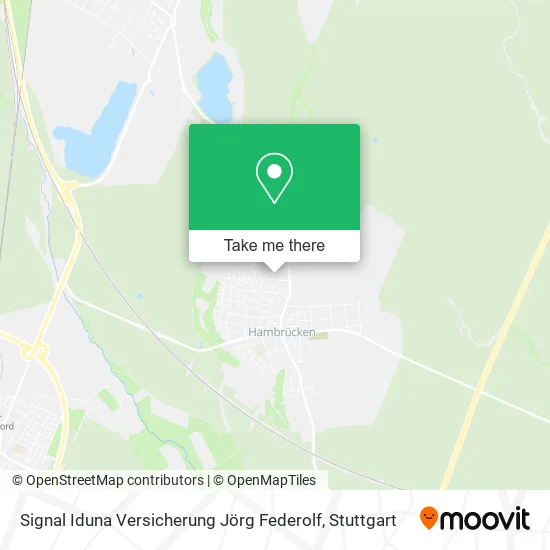 Карта Signal Iduna Versicherung Jörg Federolf